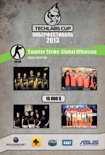 Киберспорт - В России стартует киберфестиваль TECHLABS CUP 2013